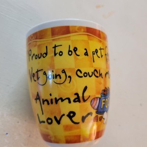 Vintage Y2K 90s Animal Lover Cat Kitty Kitten Mug Coffee Cup Funny Mom