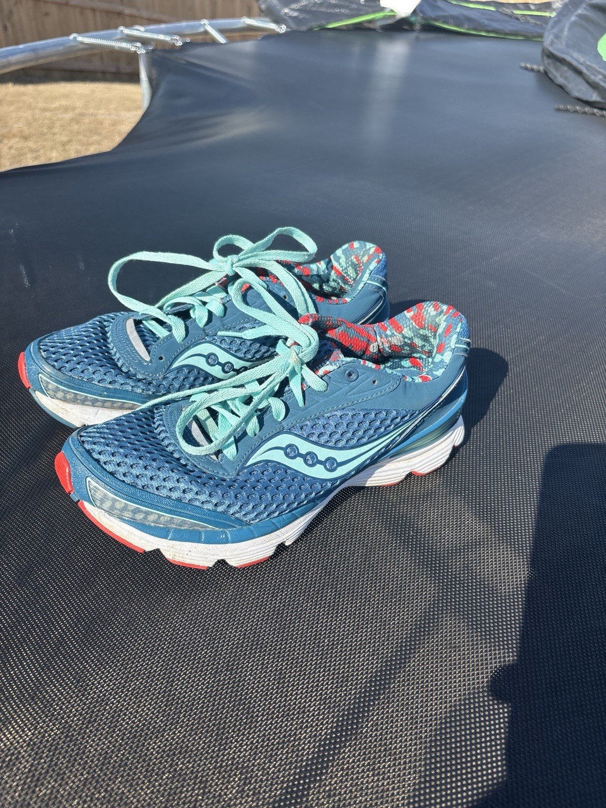 Saucony Women’s Size US 9 Blue/Teal Shadow Genesis 6000 Running Athletic shoes thumbnail 11