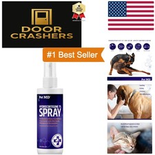 1 Hydrocortisone Itch Relief Spray for Pets - Fast Relief for Skin Issues 4 Oz