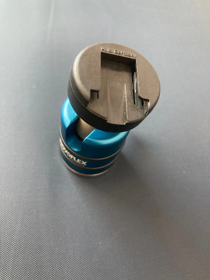 Novoflex Tripod-mount Ball Head Neiger 19  w/ Shoe Mount. Germany - Mint - Image 4 of 4