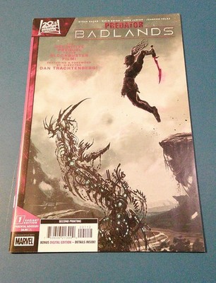 Predator Badlands #1 2nd print NM Gem Wow
