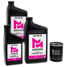 MISHON Engine Oil Change Kit for Polaris Ranger XP 900 1000 Crew UTV