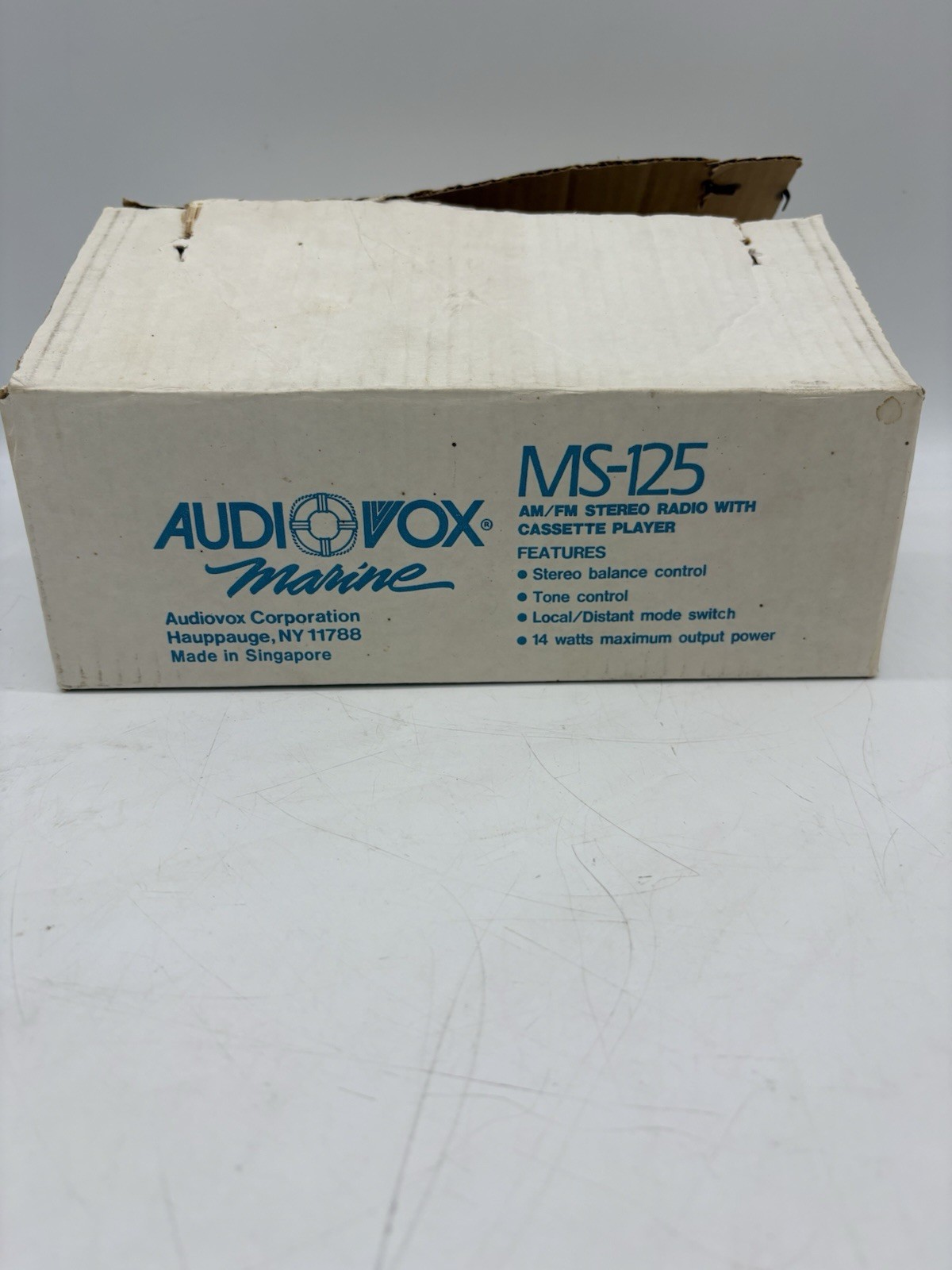 Cassette Car Stereo W/box