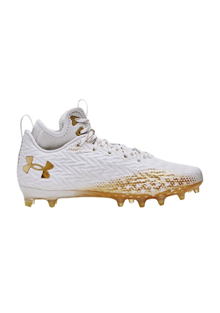 Under Armour Football Cleats MC Spotlight Clone White Gold  display picture 3