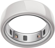 Oura Ring 4 Ceramic   Cloud   Größe 8   Sma...