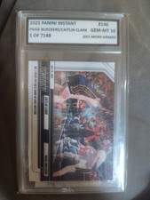 Paige Bueckers / Caitlin Clark 2025 Panini Instant WNBA #146 Graded Gem Mint 10