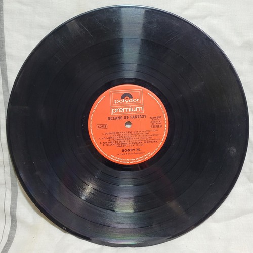 Boney M Oceans Of Fantasy Rare LP Vinyl Record 1979 Indian Pressing Polydor - Picture 7 of 7