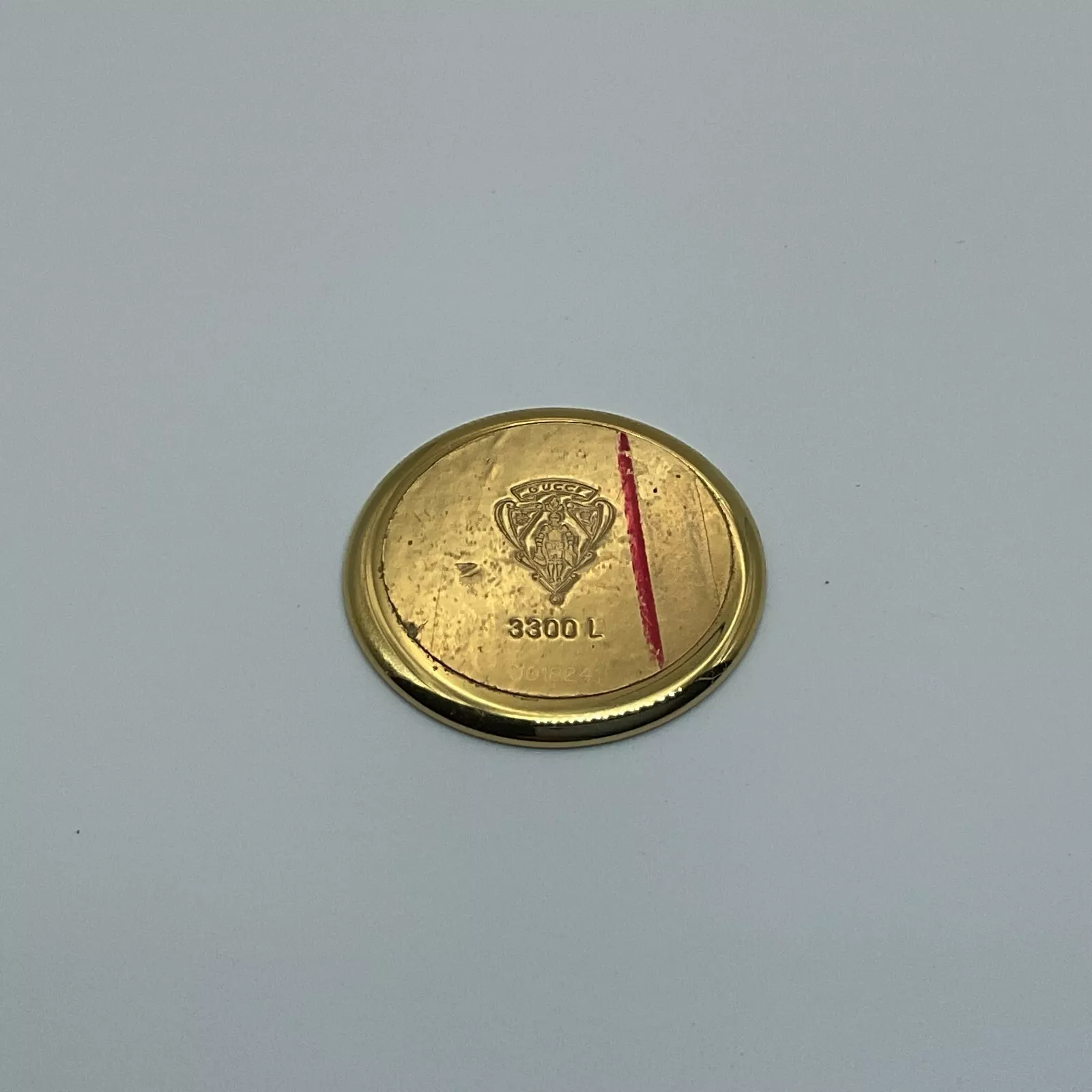 COQUE ARRIÈRE DU BOÎTIER DE MONTRE GUCCI 3300L neuve