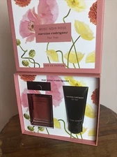 Narciso Rodriguez For Her Musc Noir Rose EDP 1.6oz/50ml + Body Lotion 1.6oz/50ml