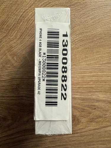 Iphone 4 8GB Black NUOVO SIGILLATO - Foto 3 di 4