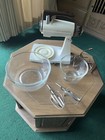 Vintage Sunbeam Mixmaster 12 speed tested & Works 2 Glass Bowls Free Shipping