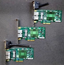 LOT OF 3 Supermicro 2-Port GbE Gigabit Ethernet LAN PCIe Adapter Card AOC-SG-I2