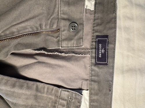 Dockers Mens Relaxed Fit Chino Pants W34 L32 Cotton Khaki Casual Trousers 18-29 - Picture 3 of 8