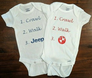 baby car onesie