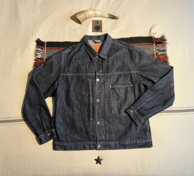 Levi s Type 1 Trucker Jacke XL 70501 Vintage 1999 NEU Brandneu ohne Etikett Deadstock LVC Selten