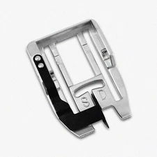 QuiltMaster Glide Foot: Precision Ditch Quilting for 9mm Machines