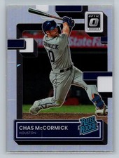 2022 Optic Chas McCormick PIZM ROOKIE CARD #70 - Houston Astros. rookie card picture
