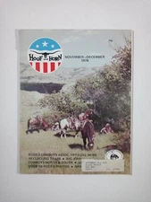 HOOF and HORN Magazine Western Cowboy Rodeo Pro Hellbound Train Nov Dec 1974