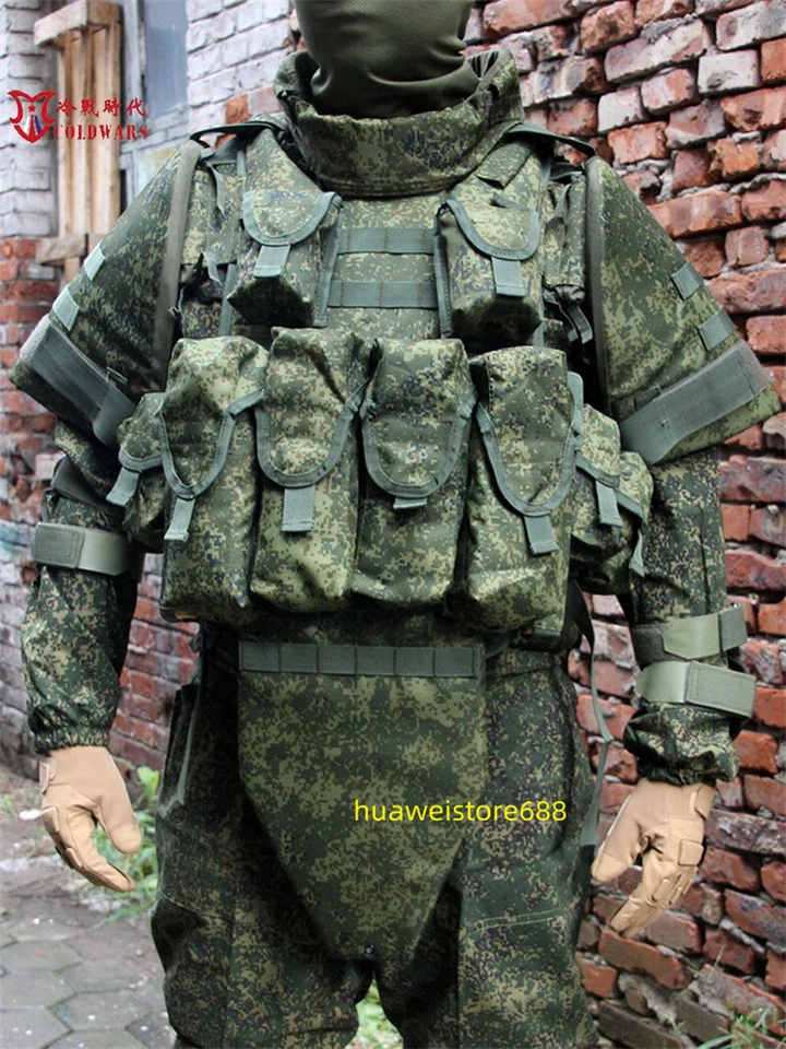 Russian 6b45 Tactical Vest Combat Gear Shoulder/Crotch Protective Set Replica - Image 4 of 4