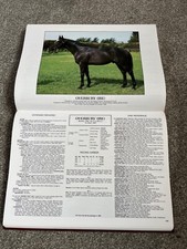 the stallion book for  1999 ( large hardback with slip case)