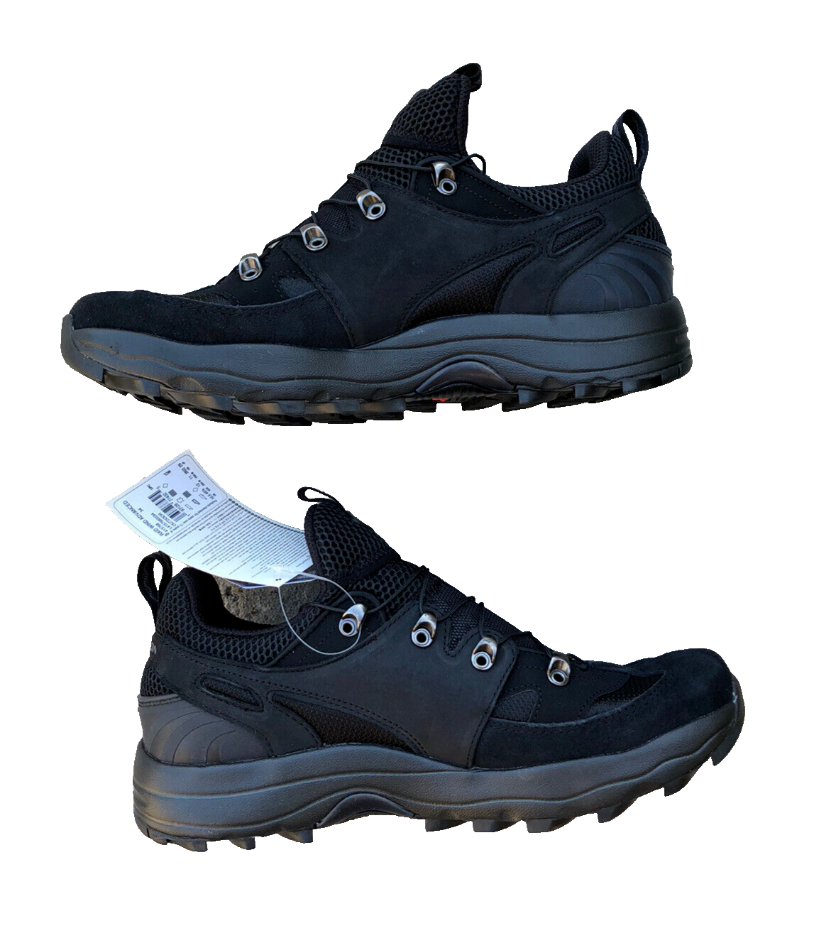 Salomon Outdoor Raid Wind Advanced scarpe da trekking nere da trail 415768 da uomo taglia 11 NUOVE