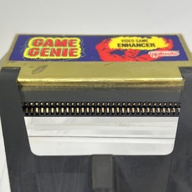 Game Genie Video Game Enhancer For Nintendo NES Galoob Gold - Tested #ML