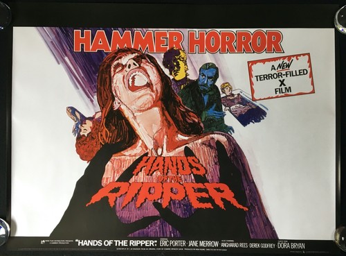 Hammer OFFICIAL Quad REPRO Movie Poster Collection 50th Anniversary Horror MINT - Picture 10 of 19