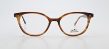 KILSGAARD Brille GRACE Brandy Braun Havana Cat Eye Oval Handmade Japan Medium