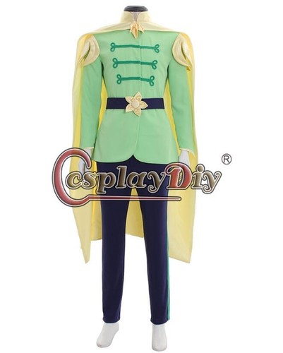 The Princess And The Frog Prince outfit Adult Men Cosplay costume - Picture 4 of 8