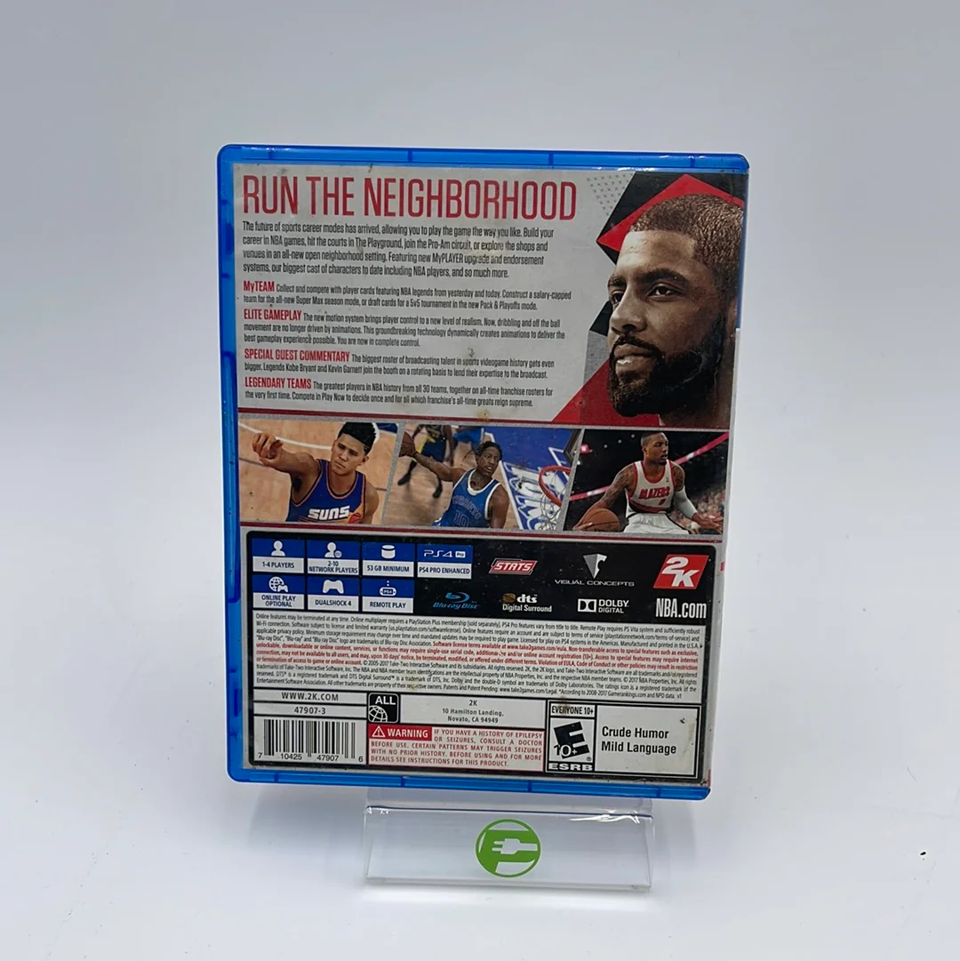 NBA 2K18 - Sony PlayStation 4 for sale online | eBay