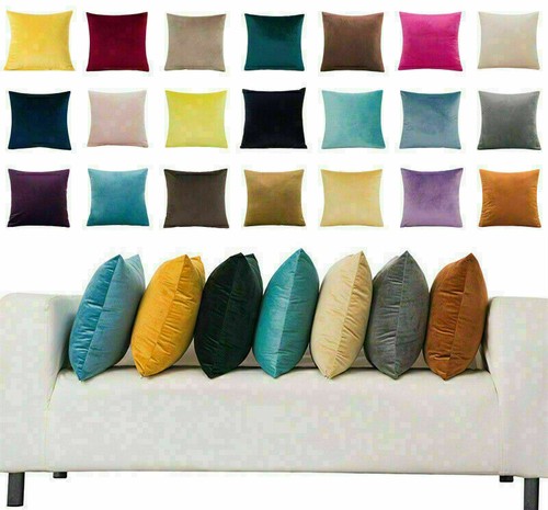 40.6cm 45.7cm 50.8cm 55.9cm 61cm Samt Kissenbezug Kissenhülle Sofa Dekor . - Bild 1 von 34