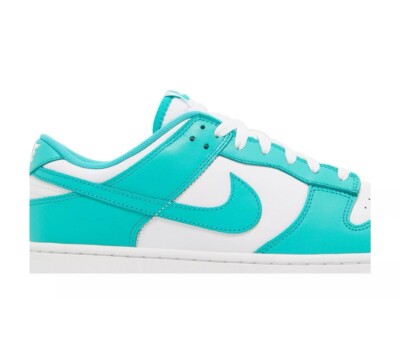 New 🔥 Mens Size 13 - Nike Dunk Low Clear Jade White Leather New 🔥 Mens Size 13 - Nike Dunk Low Clear Jade White Leather