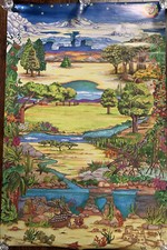 TY Beanie Baby Official Club Poster Display Background 49" x 32"  Collectible 