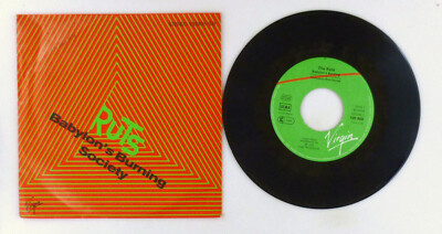 7'' Single Vinyl - Ruts   Babylon's Burning - S10161 K68