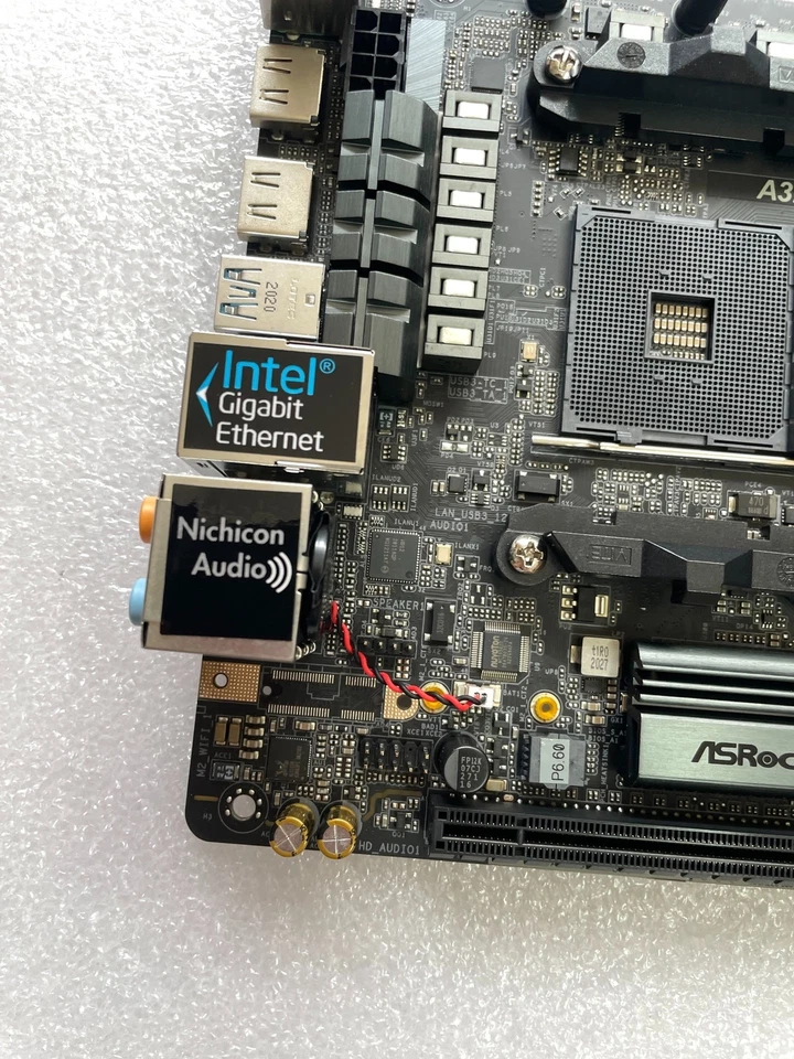FOR ASROCK A320M-ITX AMD AM4 DDR4*2 32GB HDMI 1.4 Mini-ITX Motherboard Test OK - image 4 of 4