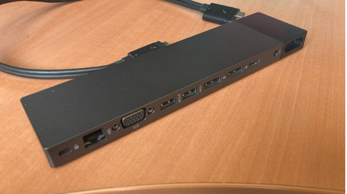 Base De Conexión HP Elite Thunderbolt 3 Dock HSTNN-CX01 - Usado, Revisado, Con 1 Año De Garantía