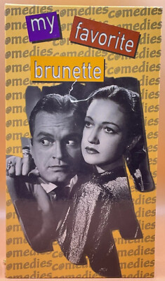 My Favorite Brunette VHS 1947, 1997 Bob Hope **Buy 2 Get 1 Free**