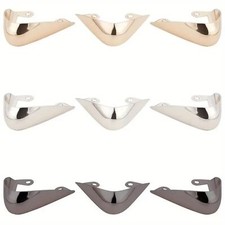 6pcs Metal Shoe Tip Protectors 3 Colors Durable Toe Cap Covers for Protection