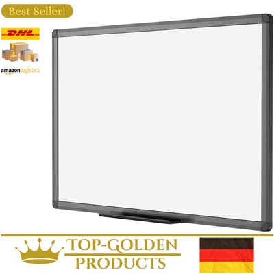 Durable 90x60cm Magnetic Writing Board - Scratch-Resistant Aluminium Design