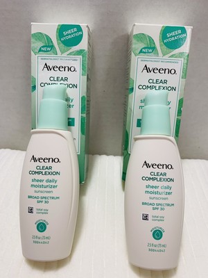 aveeno clear complexion spf 30