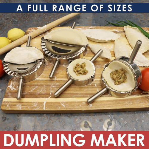 Best Utensils Stainless Steel Empanada Press Ravioli Mold Pierogi Dumpling Maker - Picture 5 of 9