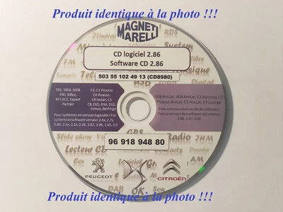 CD Actualización Firmware RT6 RT6FF v2.86 Peugeot Citroën DS Magneti Marelli. - Imagen 1 de 4