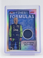 2024 TOPPS FINEST FORMULA 1 F1 FORMULAS VALTTERI BOTTAS PATCH #FF-BOT /99