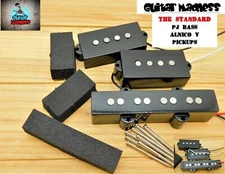 G.M. The Standard PJ Bass Pickup Set Alnico V
