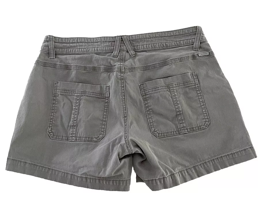 prana elle outdoors hike organic cotton shorts
