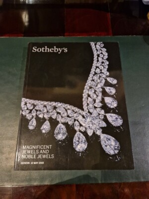 Catalogue, ''Sotheby's, Magnificent Jewels And Noble Jewels '' 2015, Geneva