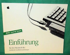 APPLE Macintosh IIci Mac WPROWADZENIE Instrukcja instalacji Podręcznik lat 80/90