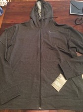 NWT MENS NIKE 1/4 ZIP TRAINING JACKET SIZE Medium GRAY DRI FIT NEW 3