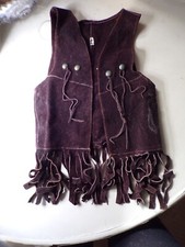VTG Suede Child's Cowboy Vest