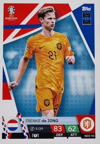 Tarjetas coleccionables Topps UEFA EURO 2024 Match Attax tarjetas base elegir - Imagen 11 de 169